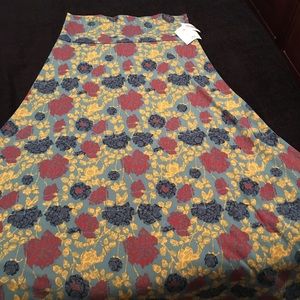 LuLaRoe Maxi Skirt 2XL NWT